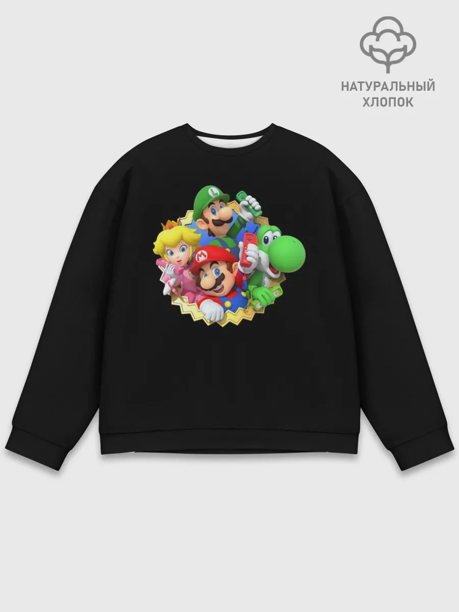 Мужской свитшот базовый / Марио