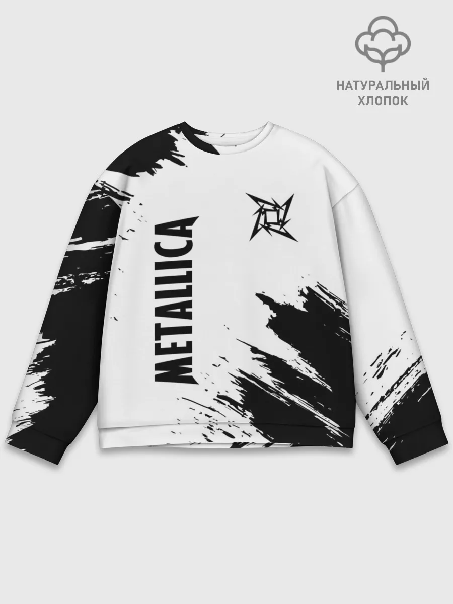 Мужской свитшот базовый / METALLICA / МЕТАЛЛИКА
