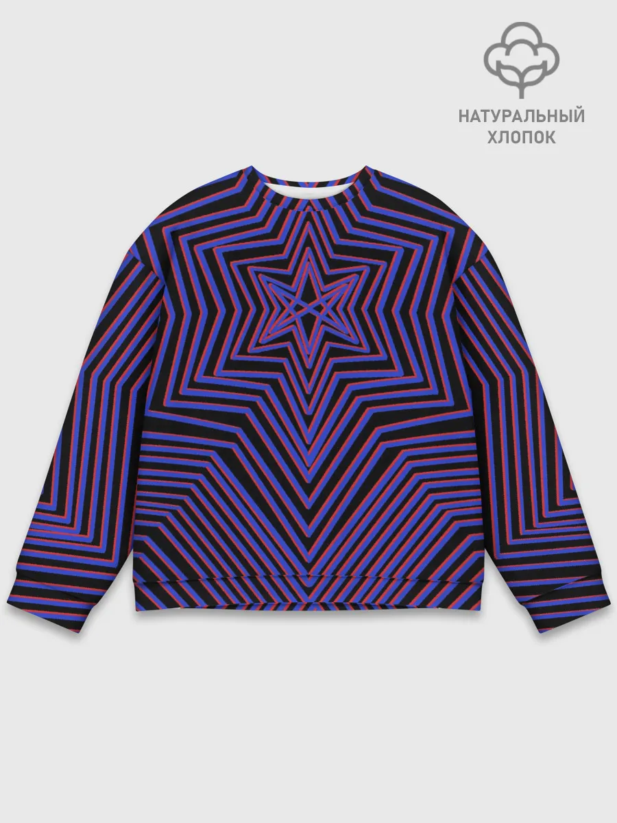 Мужской свитшот базовый / BRING ME THE HORIZON GLITCH