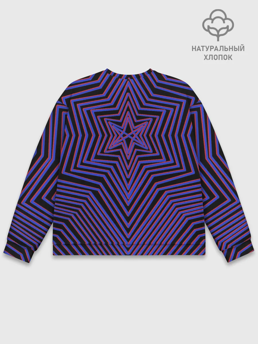 Мужской свитшот базовый / BRING ME THE HORIZON GLITCH