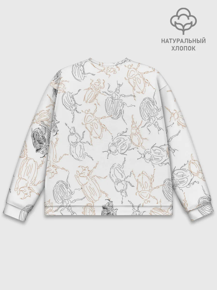 Мужской свитшот базовый / Ползучие жучки