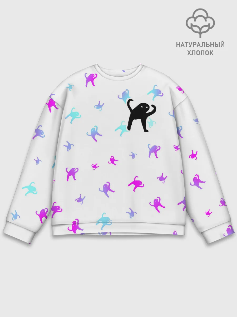 Мужской свитшот базовый / ЪУЪ СЪУКА