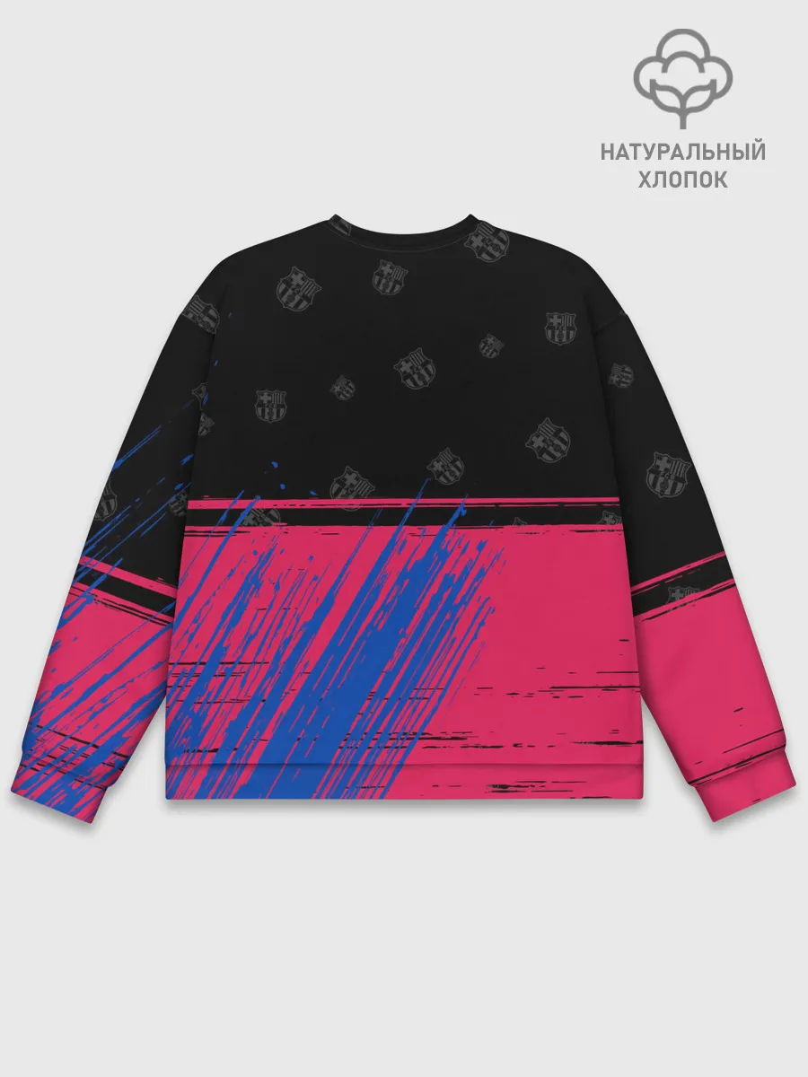 Мужской свитшот базовый / BARCELONA / БАРСЕЛОНА