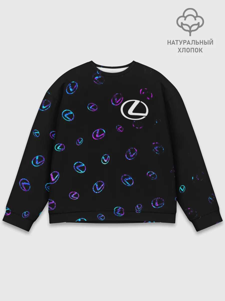 Мужской свитшот базовый / LEXUS / ЛЕКСУС