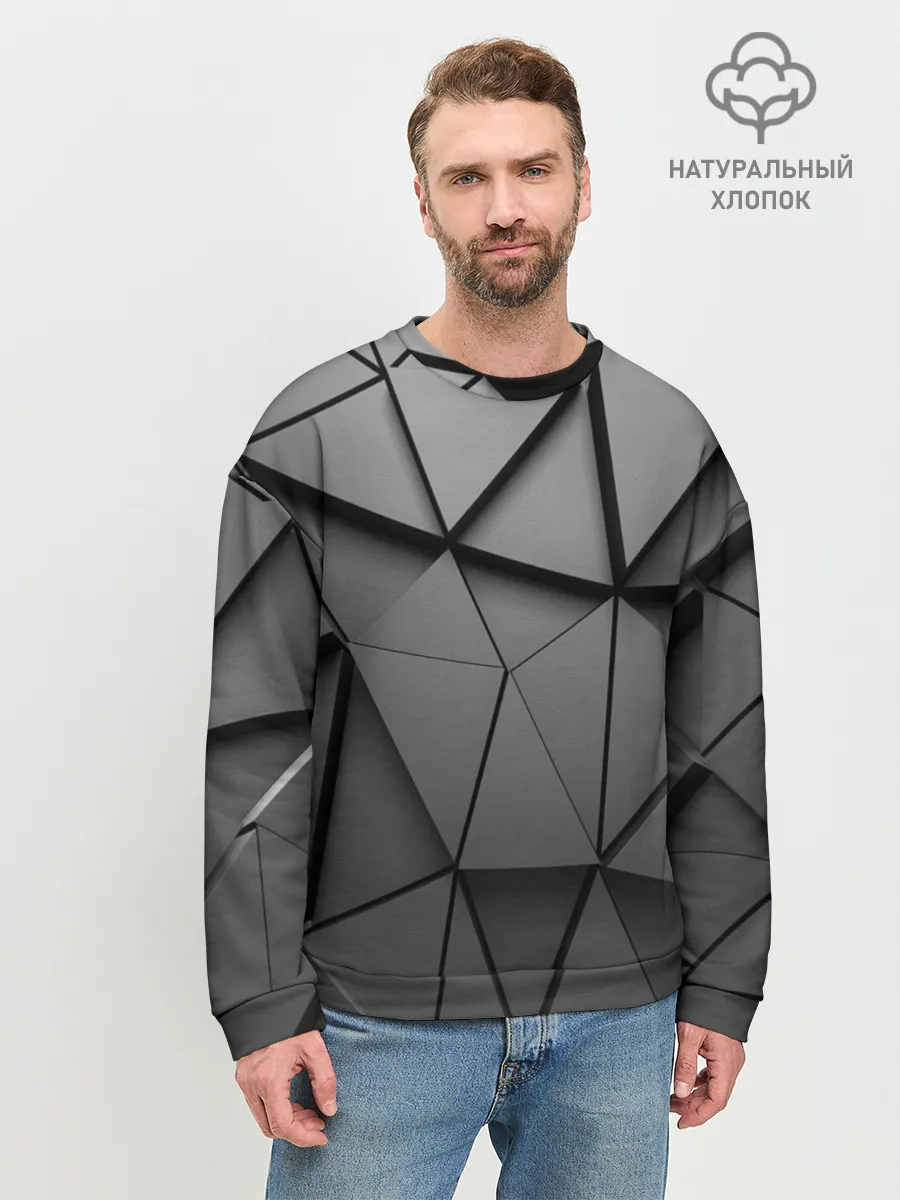 Мужской свитшот базовый / ABSTRACTION STYLE