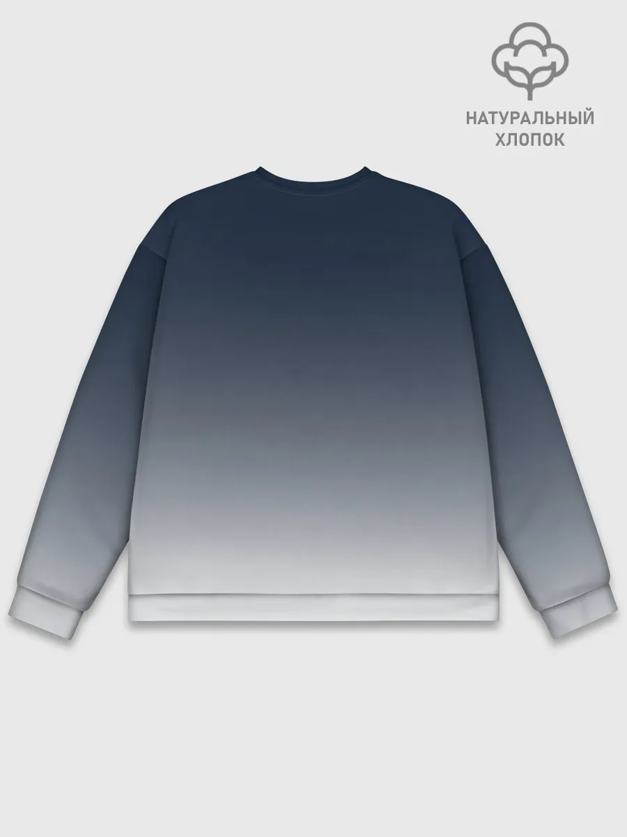 Мужской свитшот базовый / Градиент
