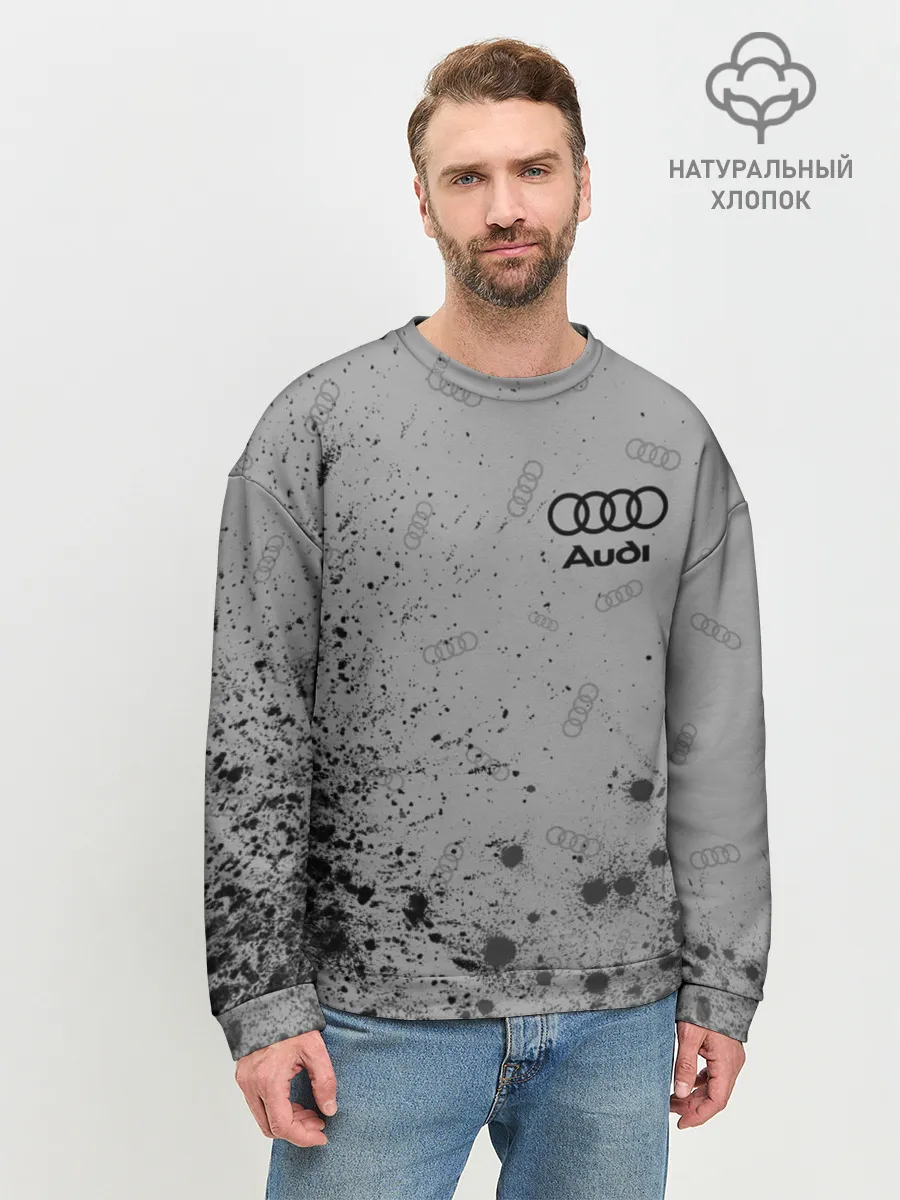 Мужской свитшот базовый / AUDI / АУДИ