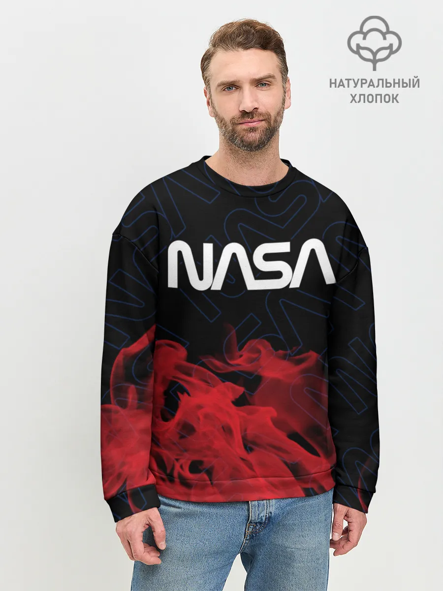 Мужской свитшот базовый / NASA / НАСА