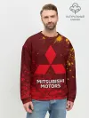Мужской свитшот базовый / MITSUBISHI / МИТСУБИСИ