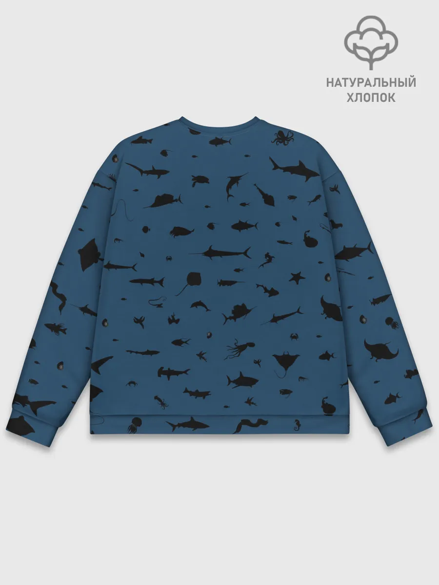 Мужской свитшот базовый / Fish