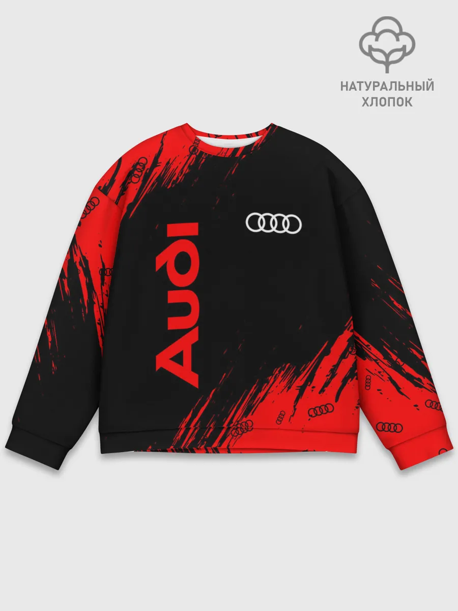 Мужской свитшот базовый / AUDI / АУДИ