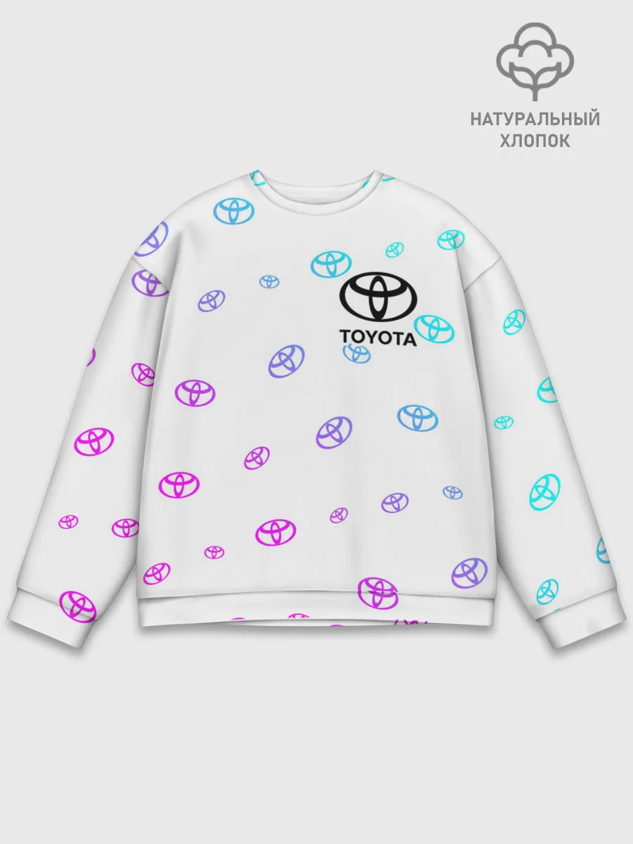 Мужской свитшот базовый / TOYOTA / ТОЙОТА