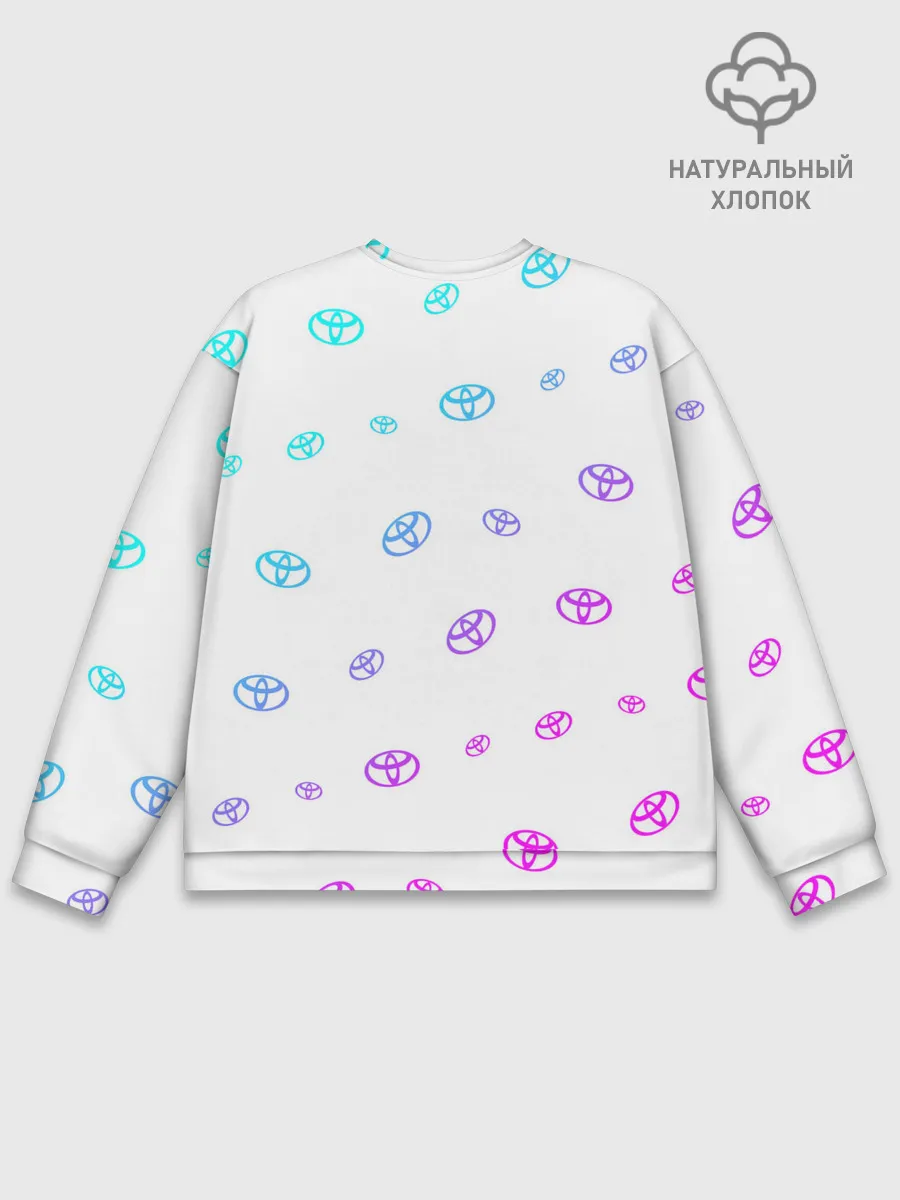 Мужской свитшот базовый / TOYOTA / ТОЙОТА