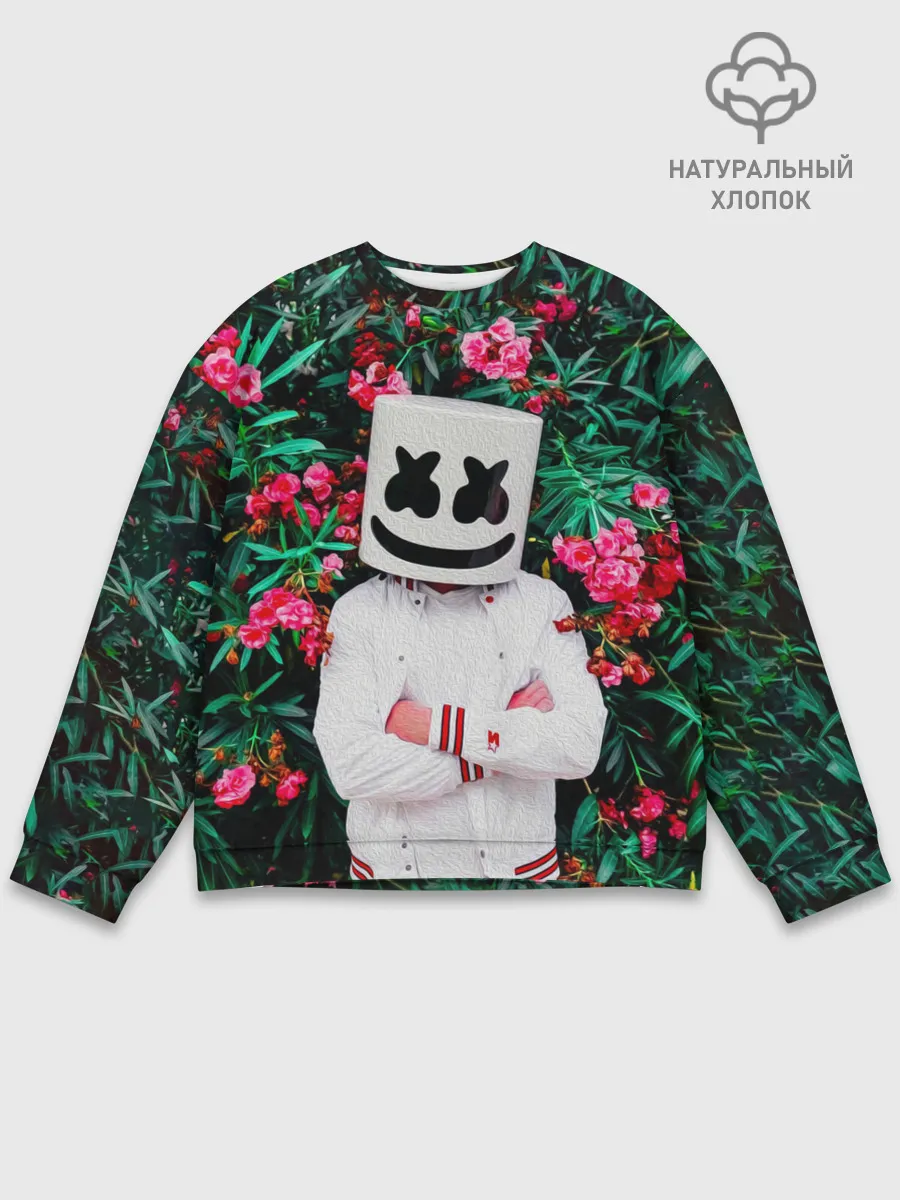 Мужской свитшот базовый / MARSHMELLO ROSES