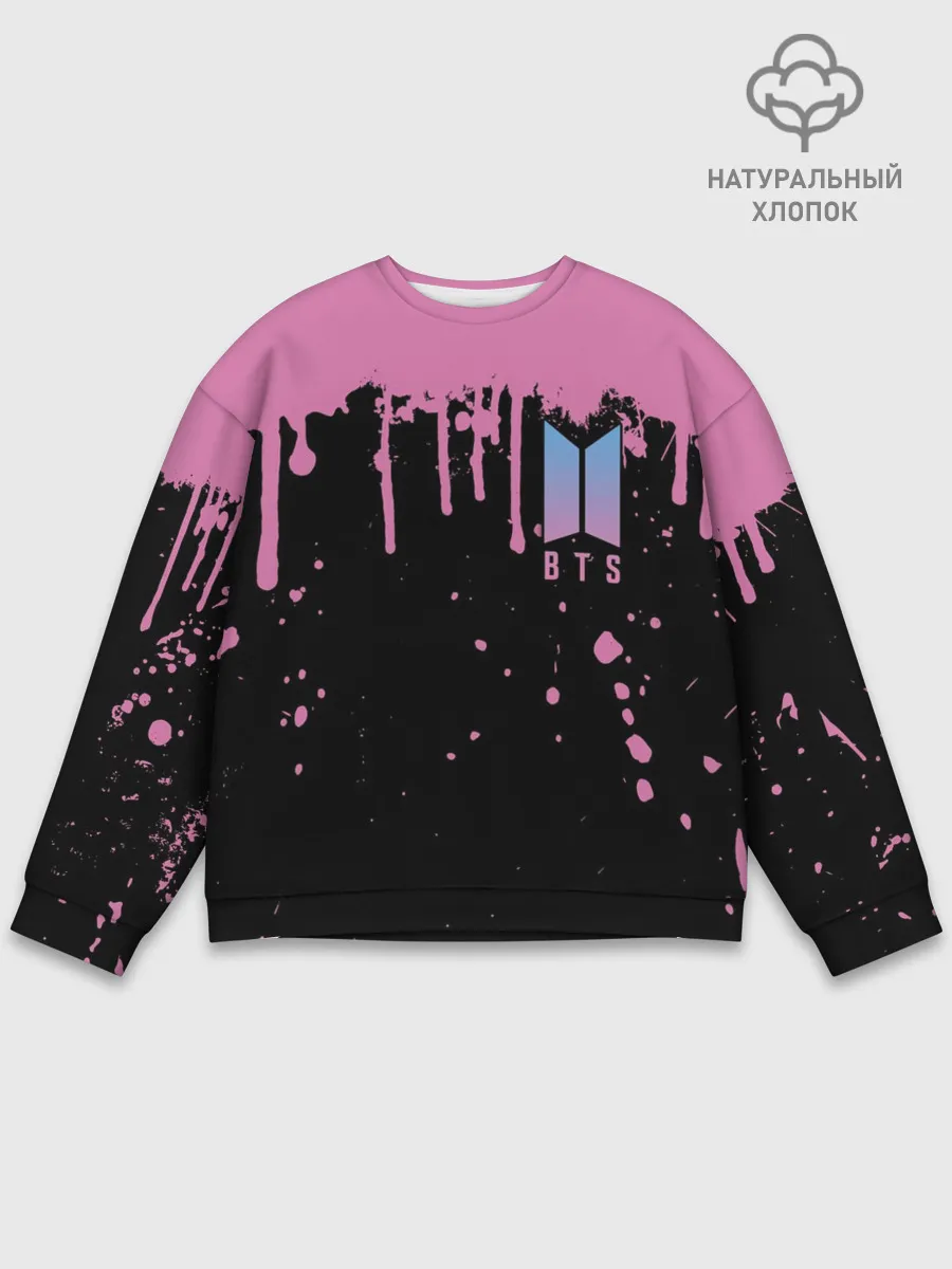 Мужской свитшот базовый / BTS