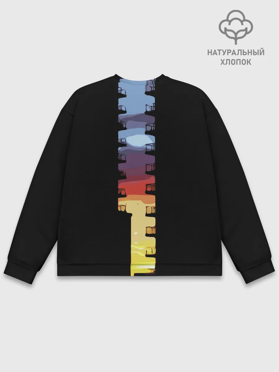 Мужской свитшот базовый / Балконы