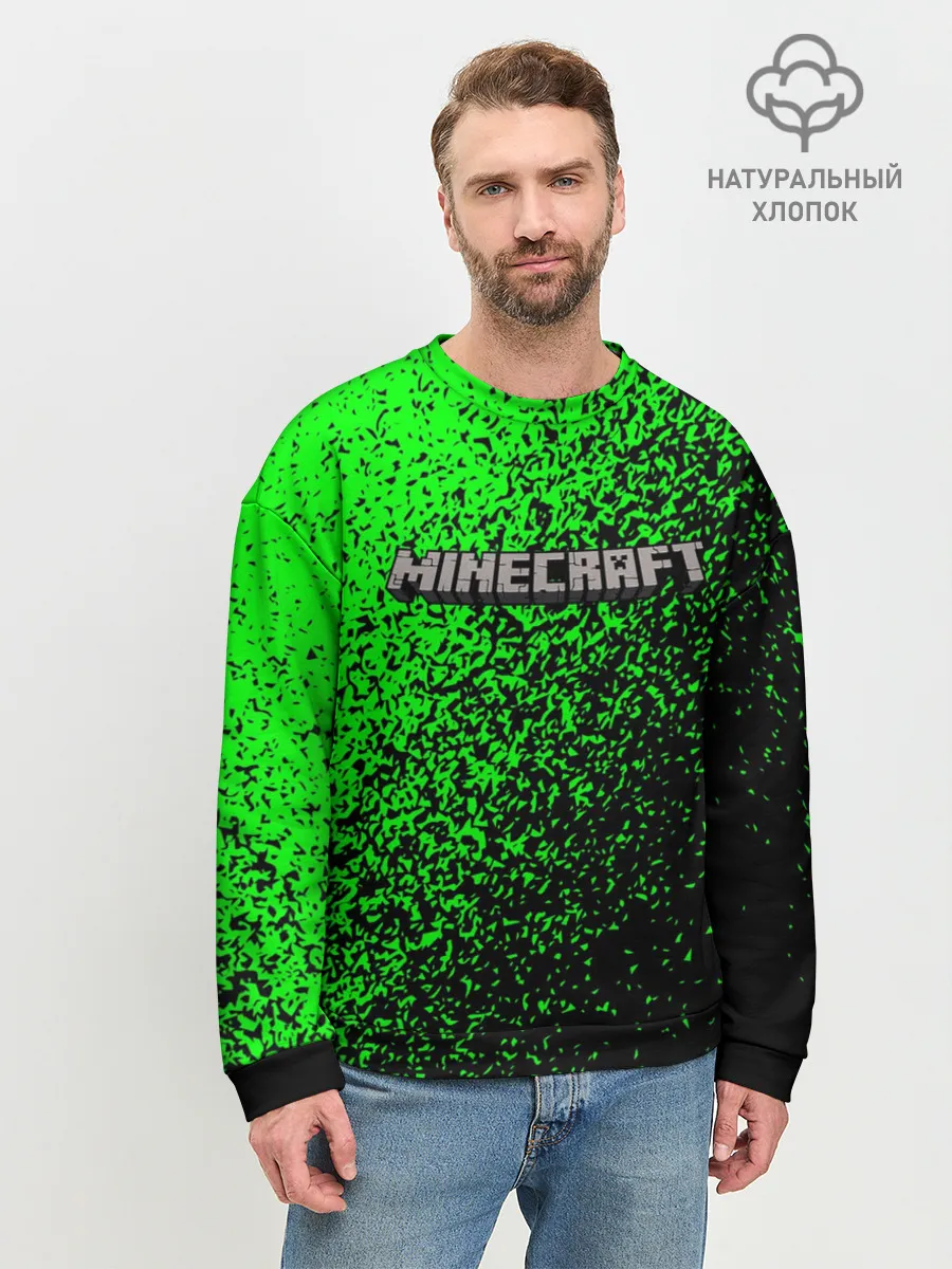 Мужской свитшот базовый / MINECRAFT