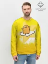 Мужской свитшот базовый / желток аниме