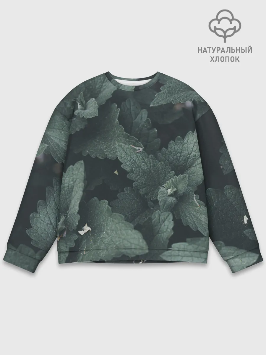 Мужской свитшот базовый / Мята.