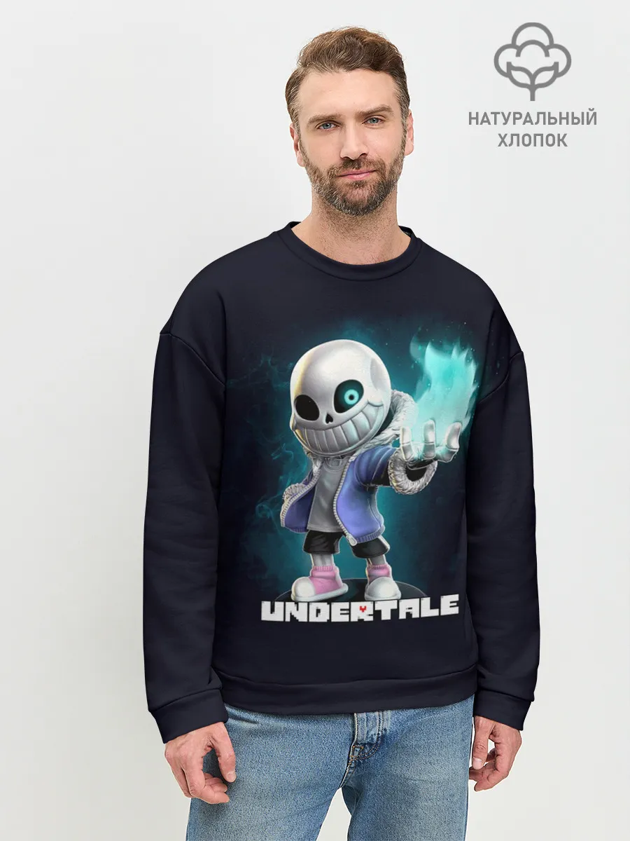Мужской свитшот базовый / UNDERTALE