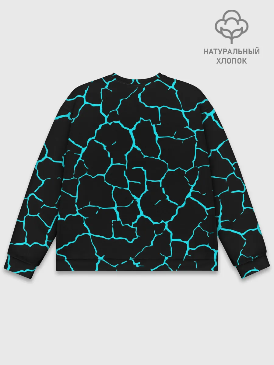 Мужской свитшот базовый / CYBERPUNK 2077.