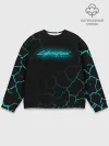 Мужской свитшот базовый / CYBERPUNK 2077.