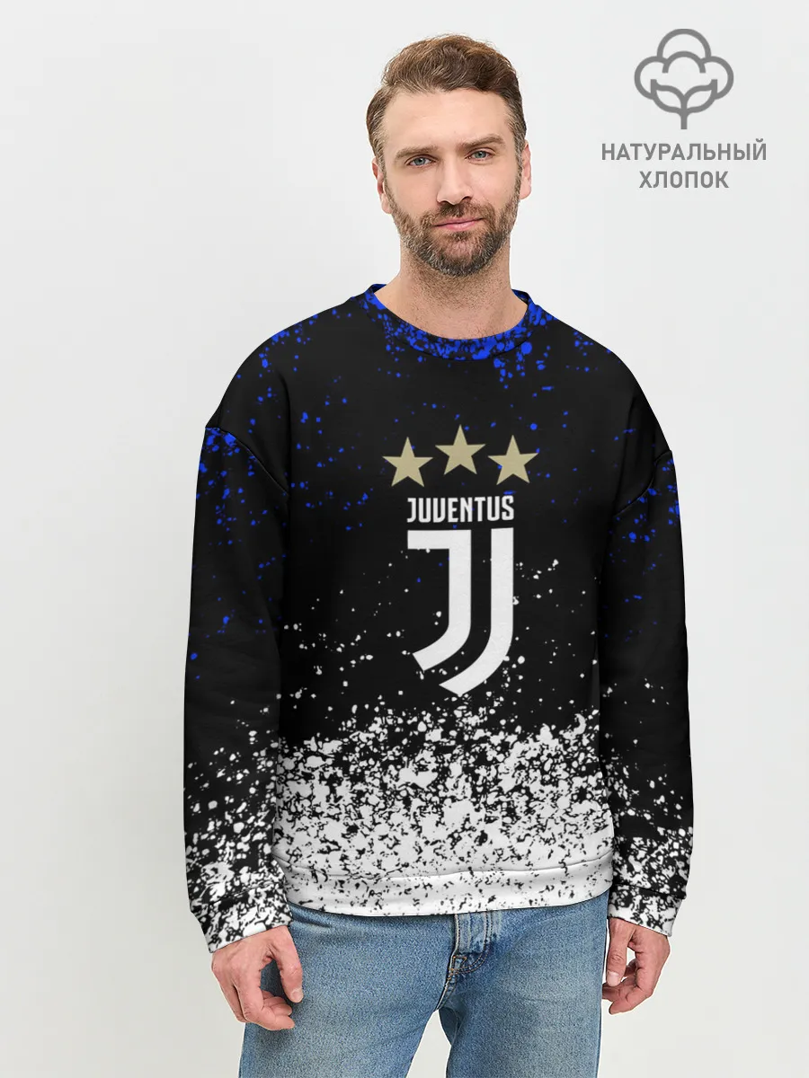 Мужской свитшот базовый / JUVENTUS.