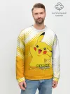 Мужской свитшот базовый / Pikachu Pika Pika