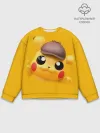 Мужской свитшот базовый / Pikachu Pika Pika