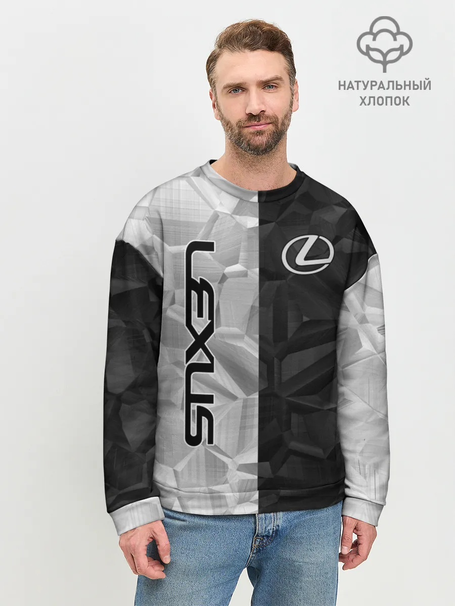 Мужской свитшот базовый / Lexus | Лексус