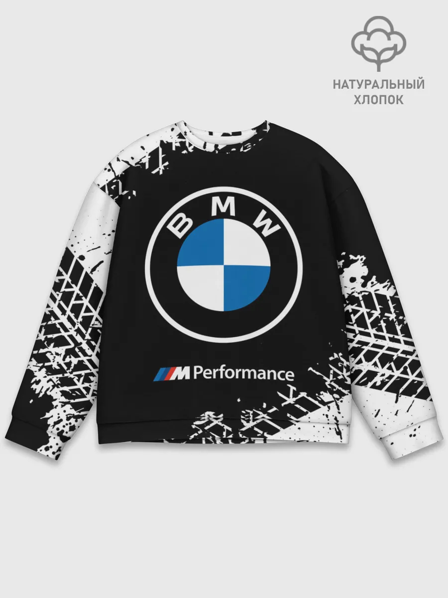 Мужской свитшот базовый / BMW / БМВ