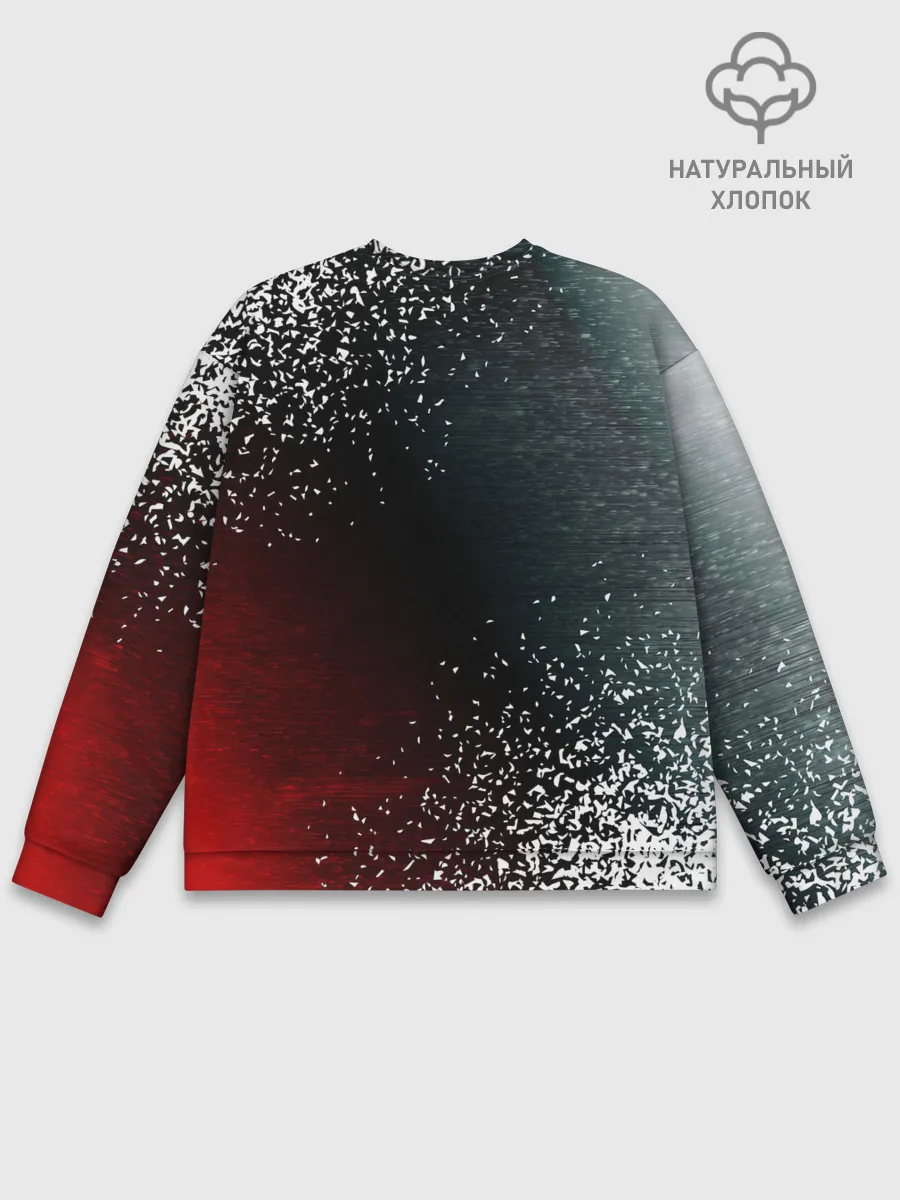 Мужской свитшот базовый / AC MILAN / МИЛАН