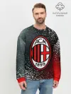 Мужской свитшот базовый / AC MILAN / МИЛАН