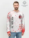Мужской свитшот базовый / AC MILAN / МИЛАН