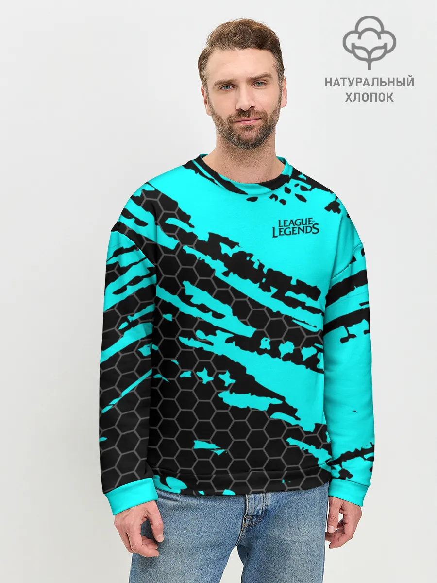 Мужской свитшот базовый / League of Legends