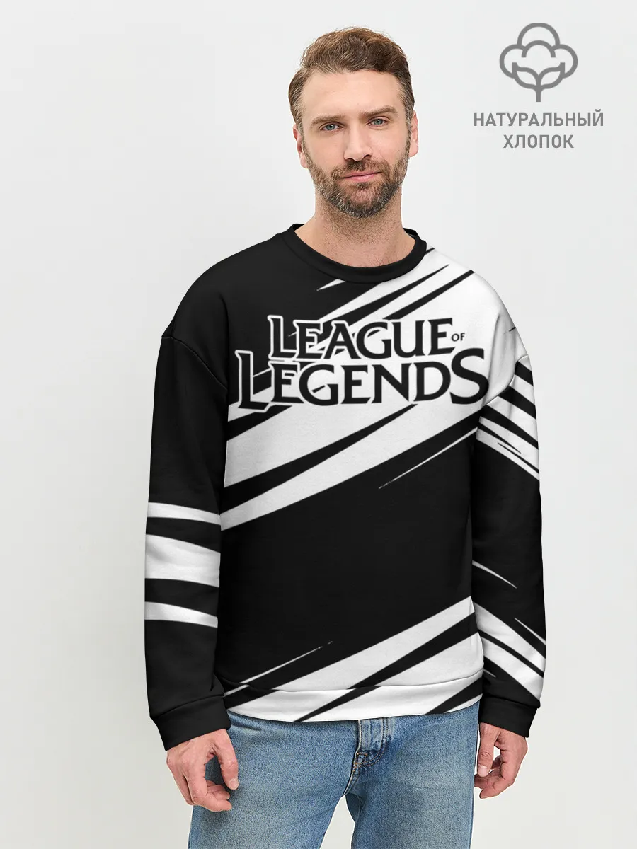 Мужской свитшот базовый / League of Legends