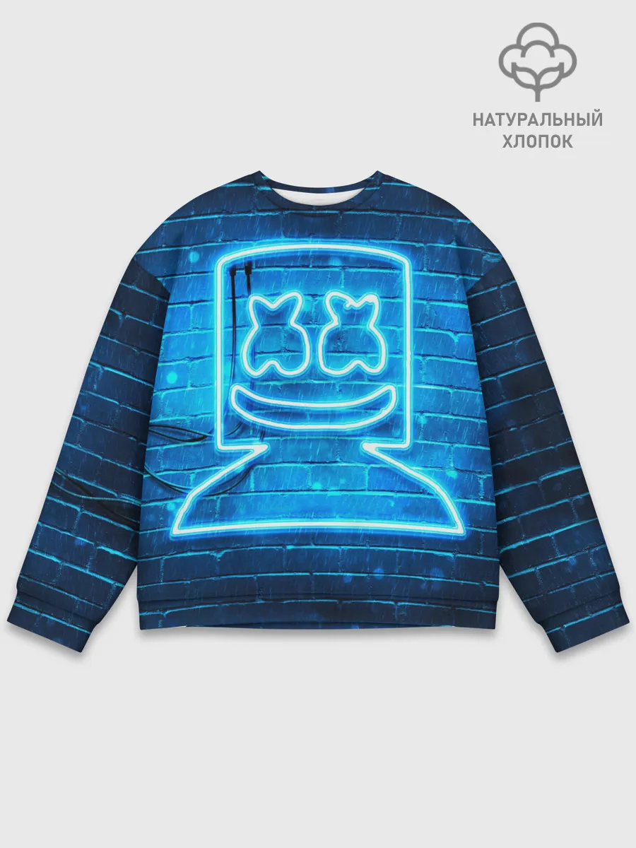 Мужской свитшот базовый / MARSHMELLO