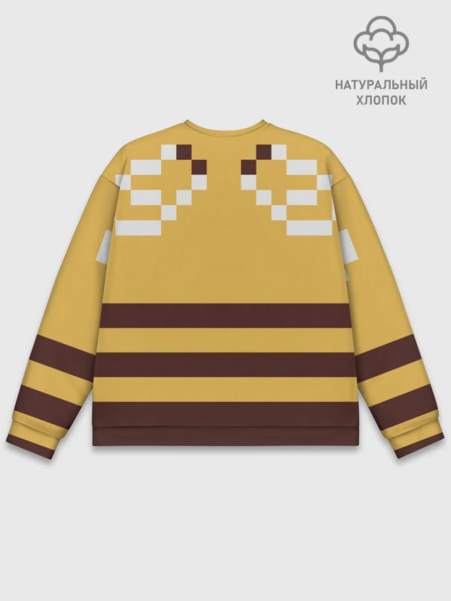 Мужской свитшот базовый / Minecraft Bee