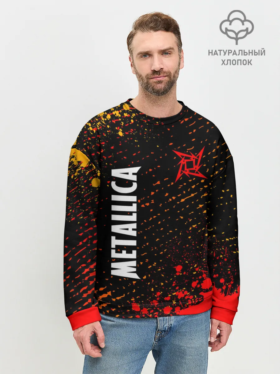 Мужской свитшот базовый / METALLICA / МЕТАЛЛИКА