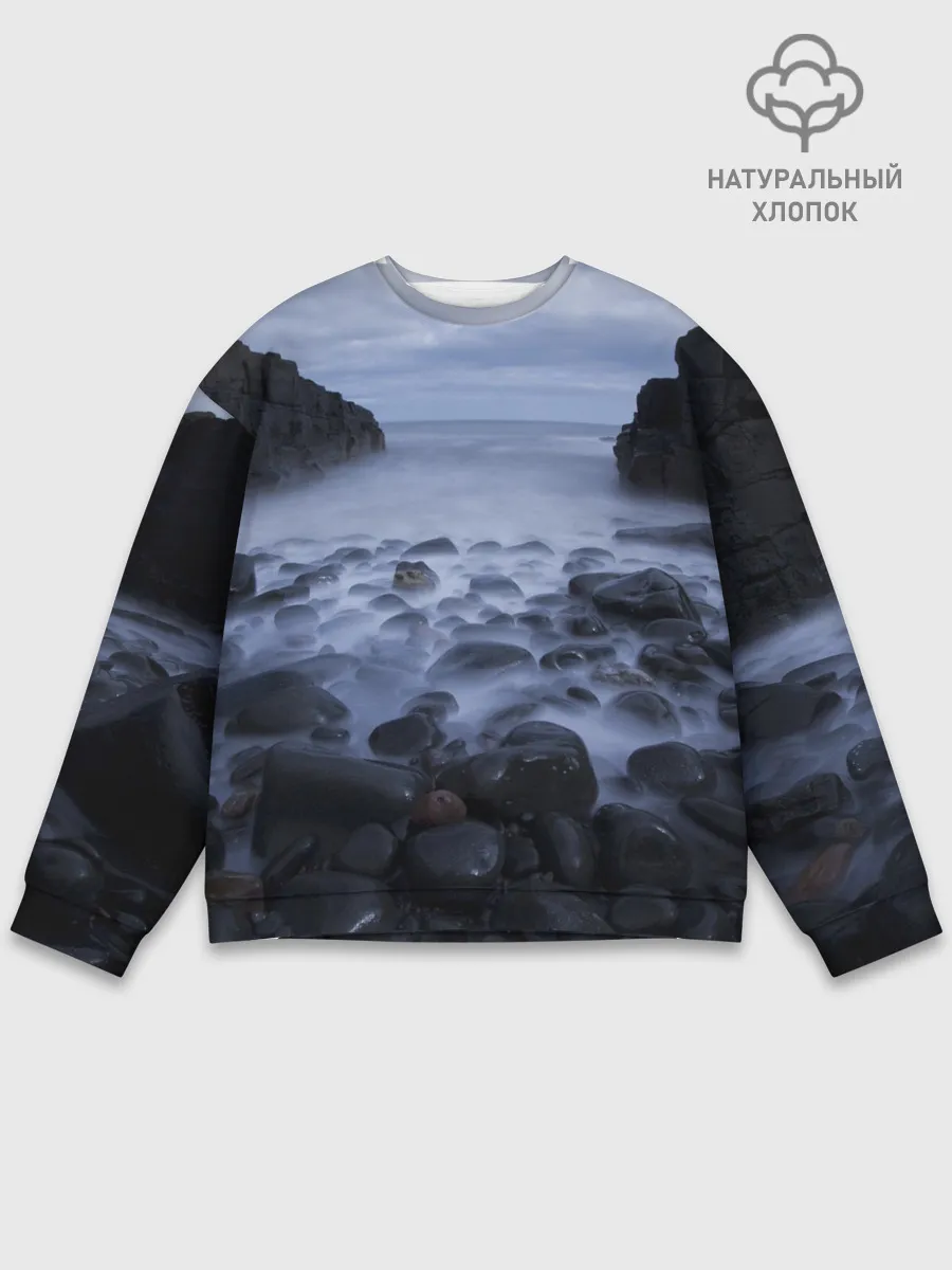 Мужской свитшот базовый / Горные породы