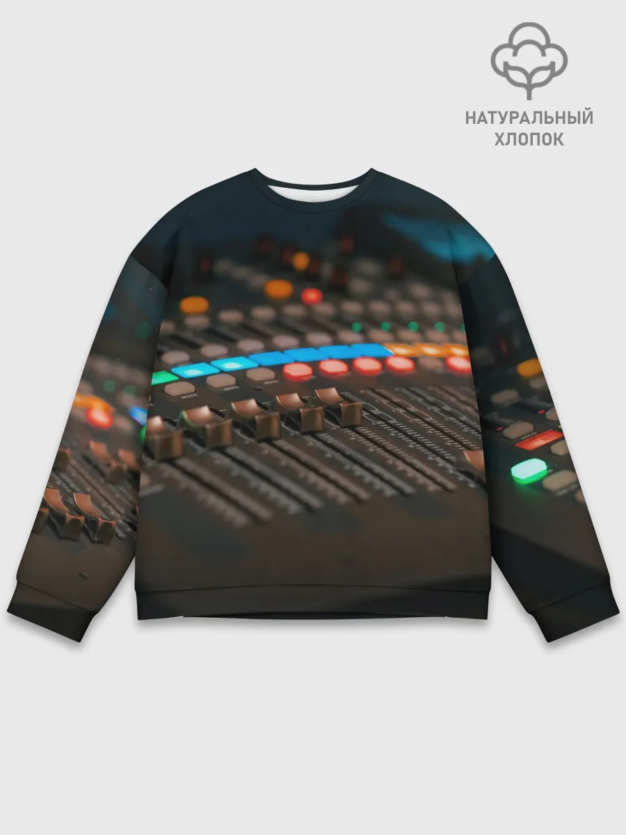 Мужской свитшот базовый / МУЗЫКА
