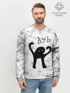 Мужской свитшот базовый / ЪУЪ СЪУКА