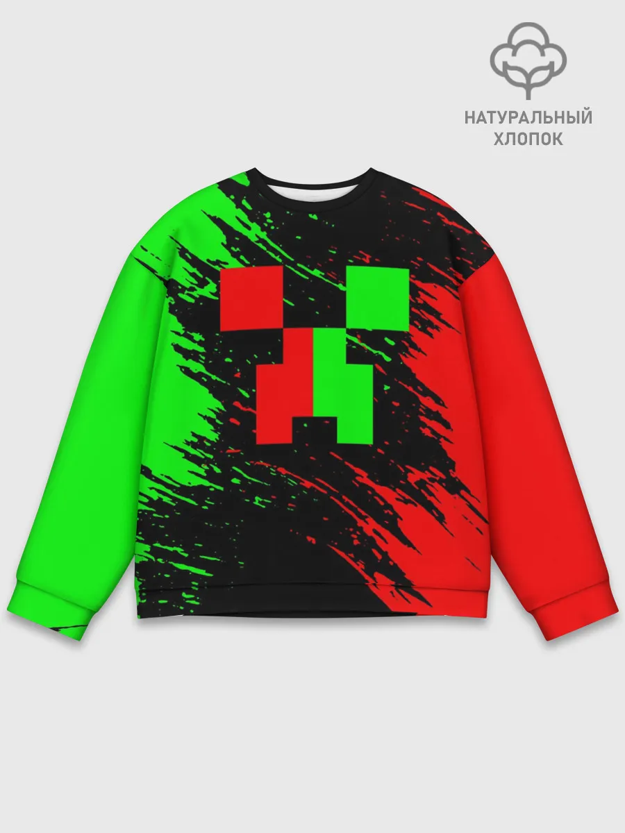 Мужской свитшот базовый / MINECRAFT