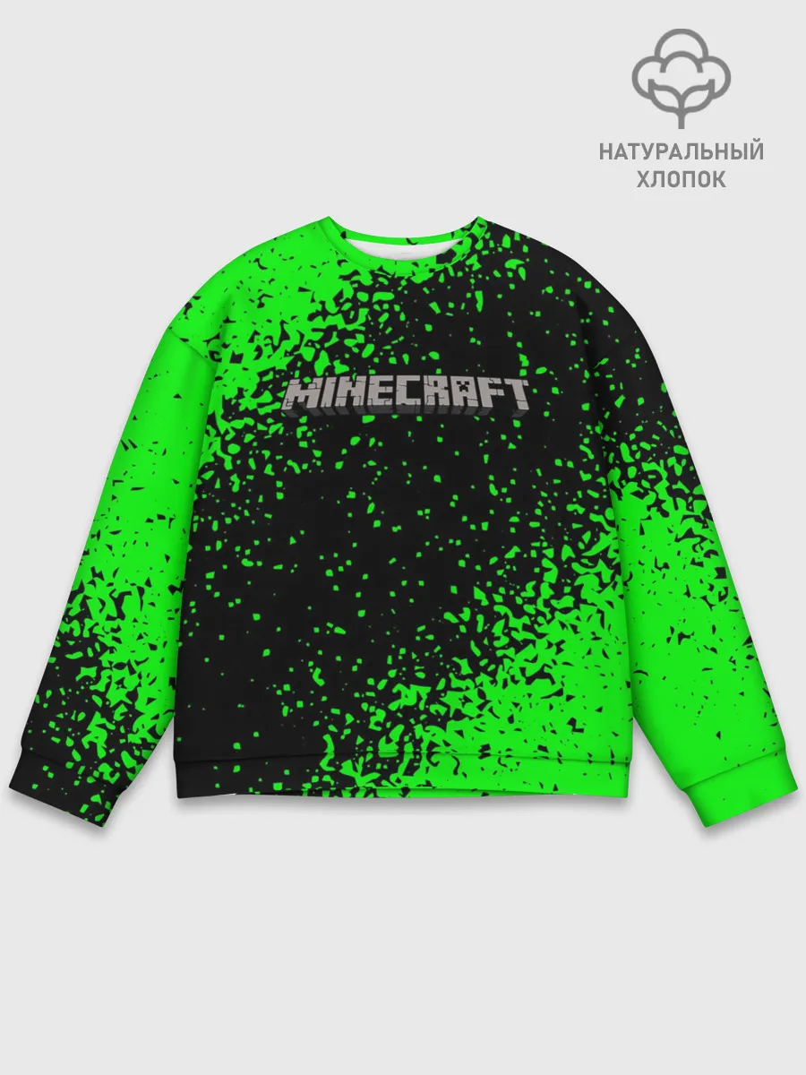 Мужской свитшот базовый / MINECRAFT