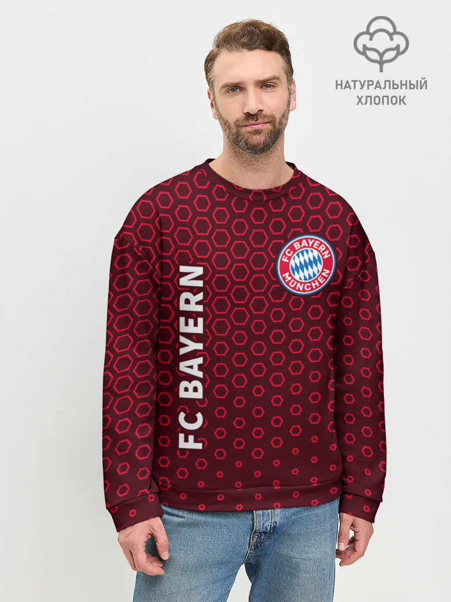 Мужской свитшот базовый / FC BAYERN / БАВАРИЯ