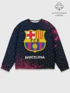 Мужской свитшот базовый / BARCELONA / БАРСЕЛОНА