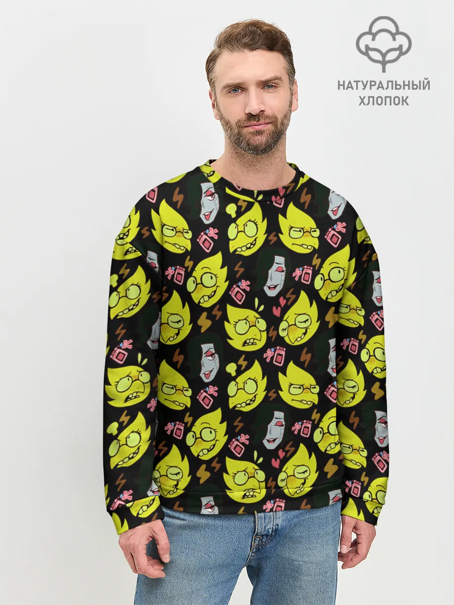 Мужской свитшот базовый / Undertale