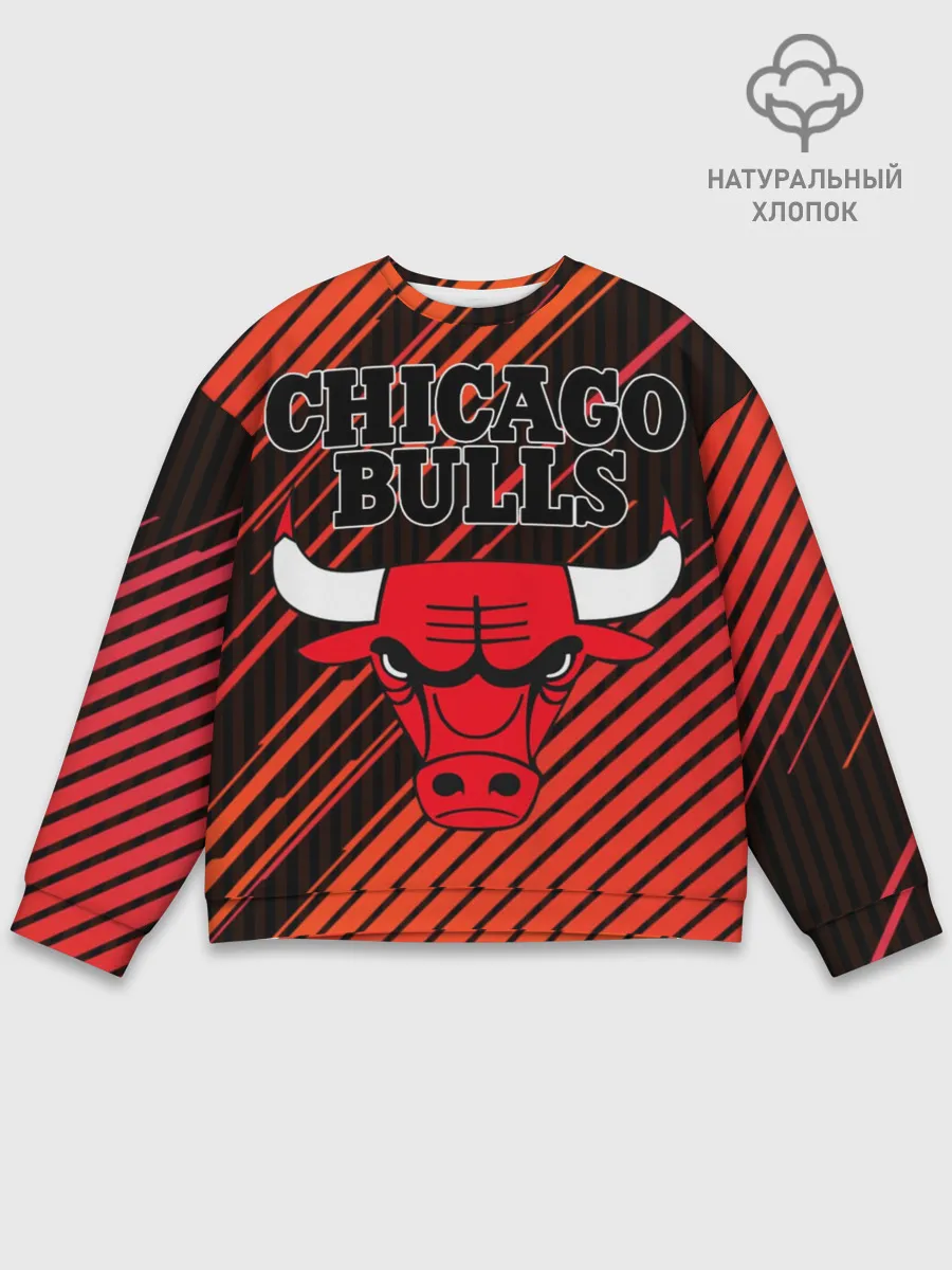 Мужской свитшот базовый / Chicago Bulls