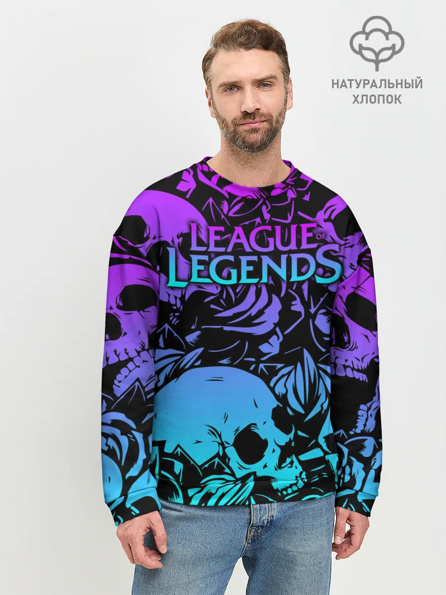 Мужской свитшот базовый / League of Legends