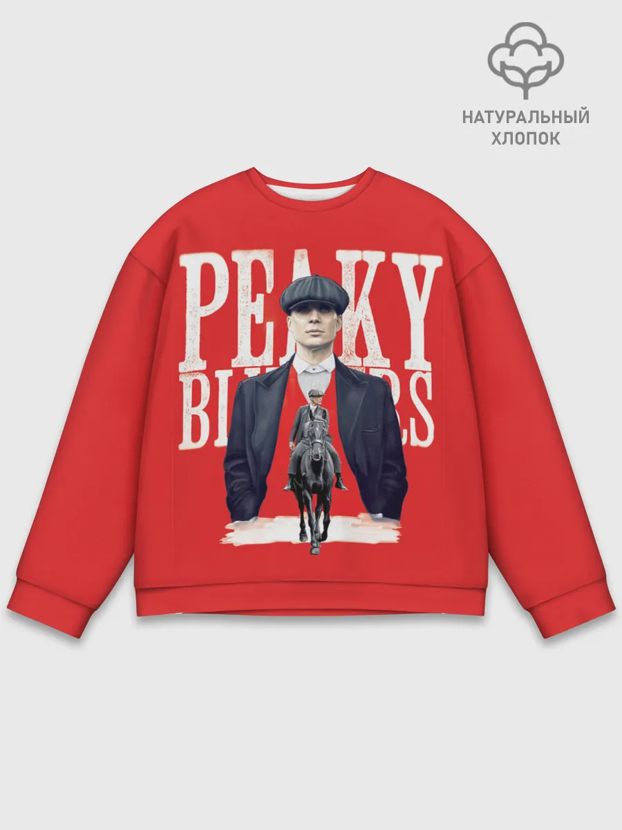 Мужской свитшот базовый / Острые козырьки